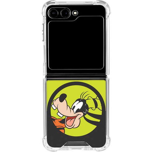 Disney Friends Goofy Galaxy Z Flip6 Clear Case