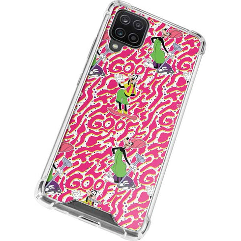 Disney Goofy Goof Galaxy A12 Clear Case