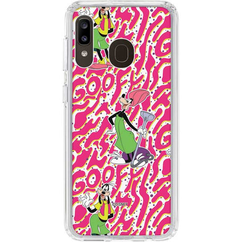 Disney Goofy Goof Galaxy A20 Clear Case
