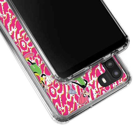 Disney Goofy Goof Galaxy A21 Clear Case
