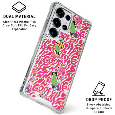 Disney Goofy Goof Galaxy S25 Ultra Clear Case