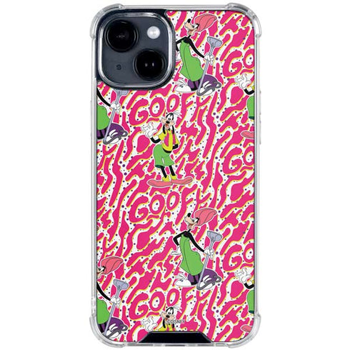 Disney Goofy Goof iPhone 14 Plus Clear Case