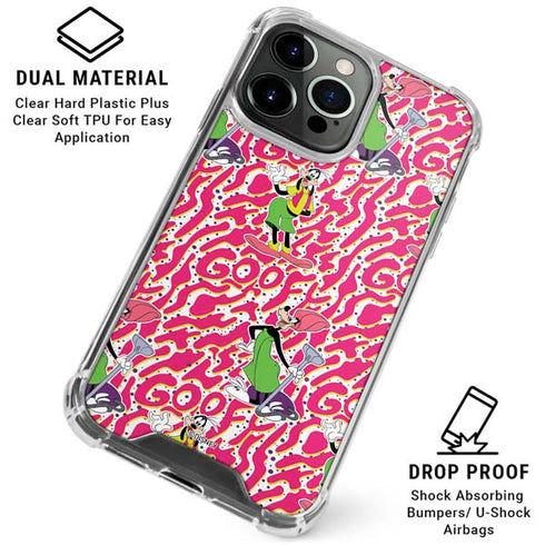 Disney Goofy Goof iPhone 15 Pro Max Clear Case