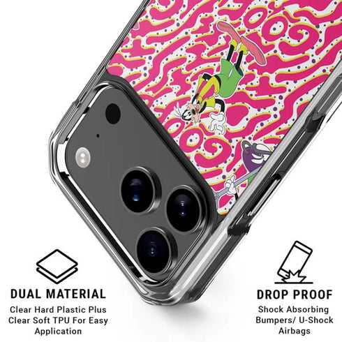 Disney Goofy Goof iPhone 18 Pro Clear Case