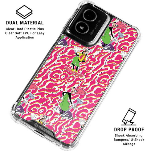 Disney Goofy Goof Moto G Power 5G (2024) Clear Case