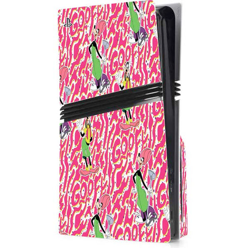 Disney Goofy Goof PS5 Pro Disk Console Skin