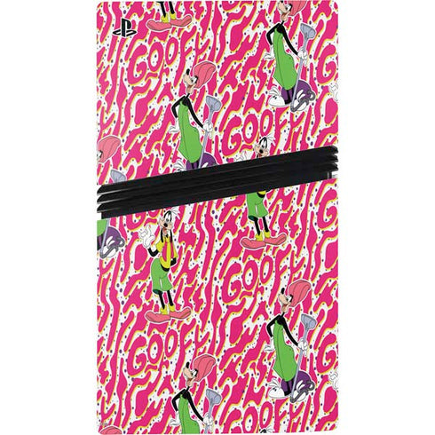Disney Goofy Goof PS5 Pro Disk Console Skin