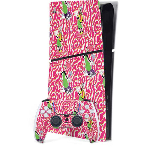 Disney Goofy Goof PS5 Slim Digital Edition Bundle Skin