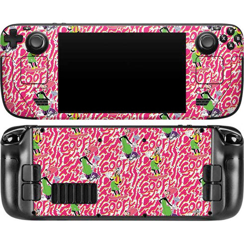 Disney Goofy Goof Steam Deck Handheld Gaming Computer OLED Skin