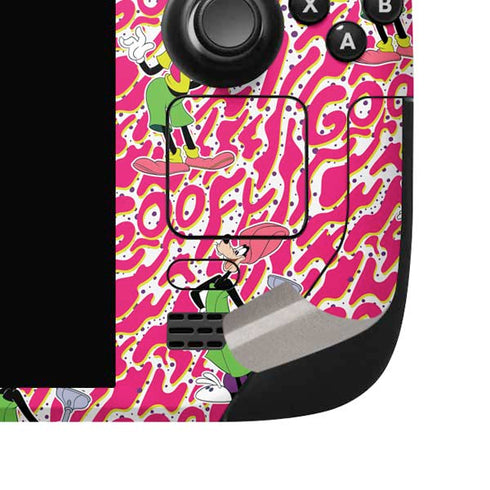 Disney Goofy Goof Steam Deck Handheld Gaming Computer OLED Skin