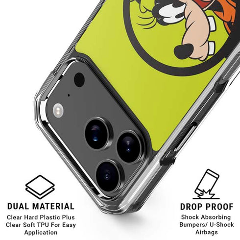 Disney Friends Goofy iPhone 17 Pro Max Clear Case