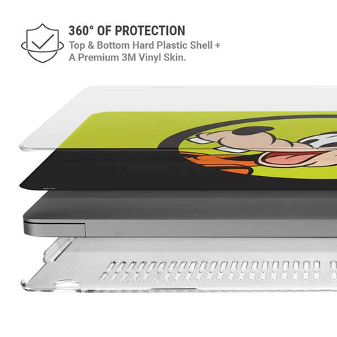 Disney Friends Goofy MacBook Pro 14in (2021-24) Case plus Skin