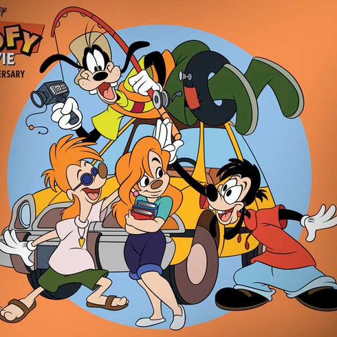 Disney Goofy Movie Group Dell Alienware Skin