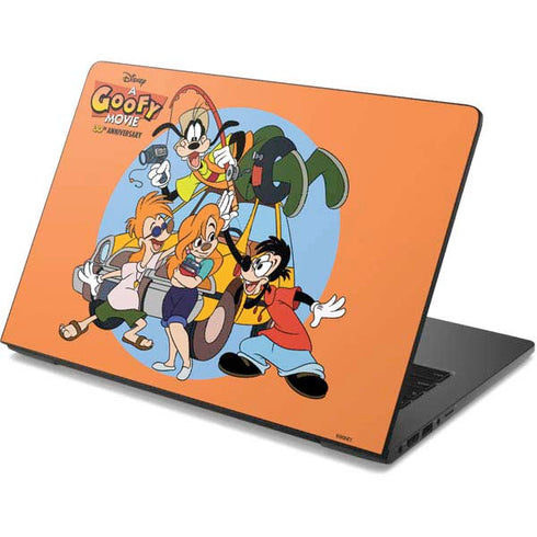 Disney Goofy Movie Group Dell Chromebook Skin