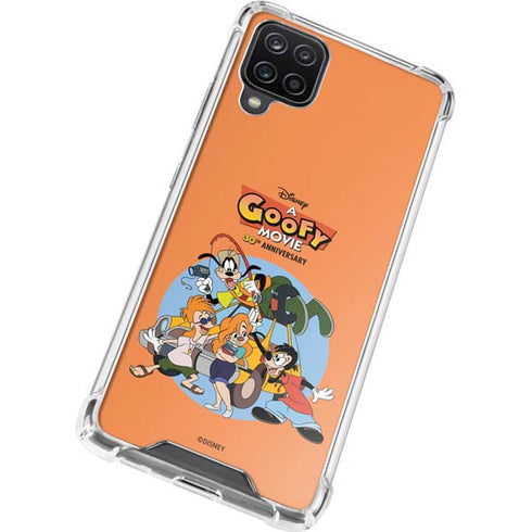 Disney Goofy Movie Group Galaxy A12 Clear Case