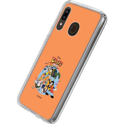 Disney Goofy Movie Group Galaxy A20 Clear Case