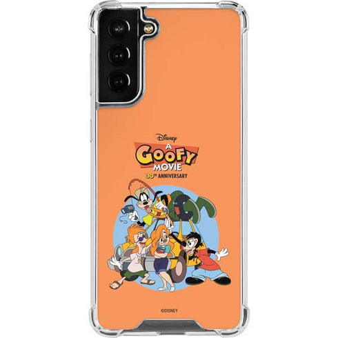 Disney Goofy Movie Group Galaxy S21 FE Clear Case