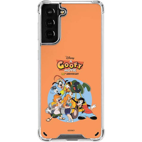 Disney Goofy Movie Group Galaxy S21 Plus 5G Clear Case