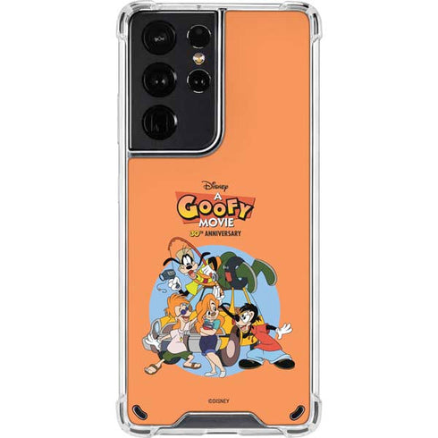 Disney Goofy Movie Group Galaxy S21 Ultra 5G Clear Case