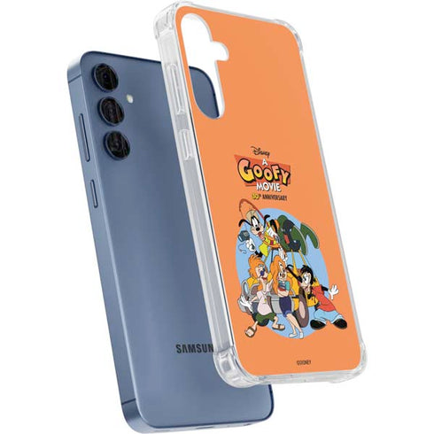 Disney Goofy Movie Group Galaxy S24 Clear Case