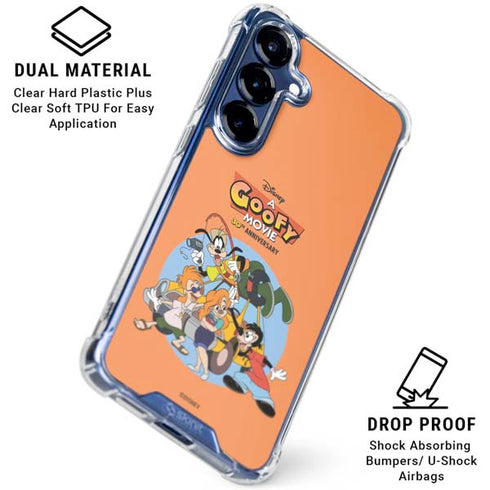 Disney Goofy Movie Group Galaxy S25 FE Clear Case