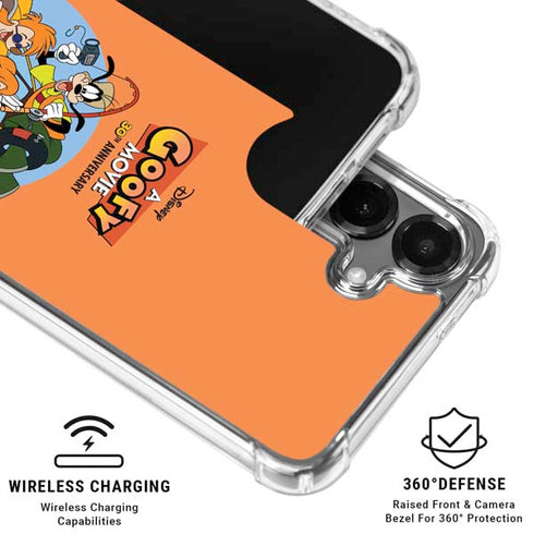 Disney Goofy Movie Group Galaxy S26 Clear Case