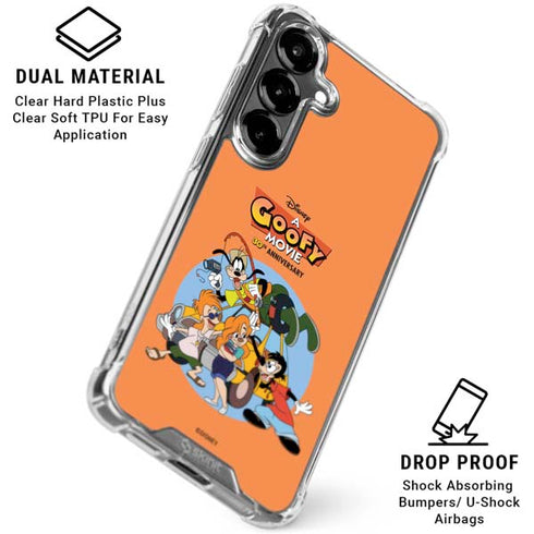 Disney Goofy Movie Group Galaxy S26 Plus Clear Case