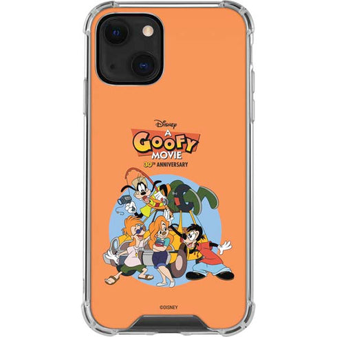 Disney Goofy Movie Group iPhone 13 Mini Clear Case