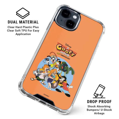 Disney Goofy Movie Group iPhone 14 Plus Clear Case