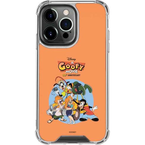 Disney Goofy Movie Group iPhone 15 Pro Max Clear Case