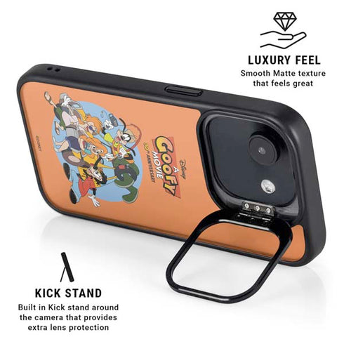 Disney Goofy Movie Group iPhone 16e Kickstand Case