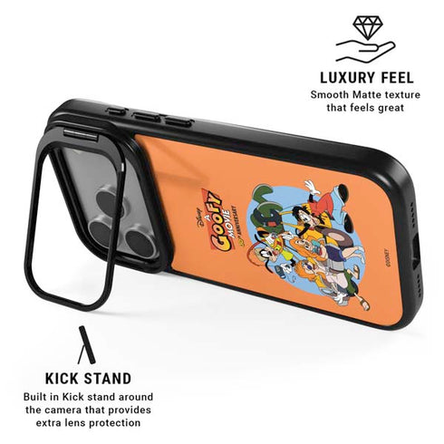 Disney Goofy Movie Group iPhone 17 Pro Kickstand Case