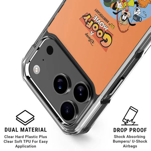 Disney Goofy Movie Group iPhone 17 Pro Max Clear Case