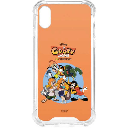 Disney Goofy Movie Group iPhone XS Clear Case