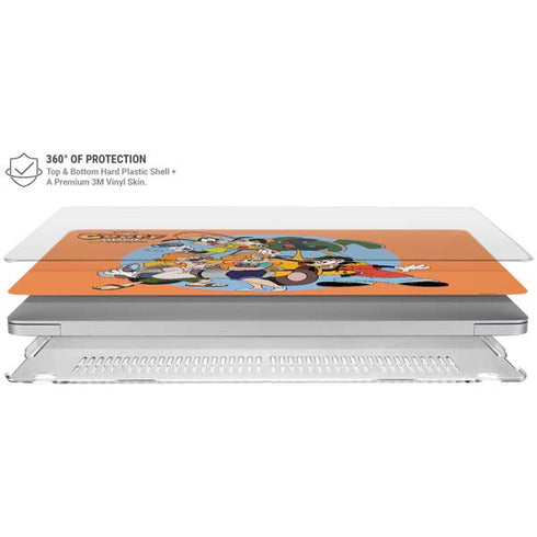 Disney Goofy Movie Group MacBook Air 15in (2023-2025) Case plus Skin