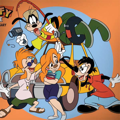 Disney Goofy Movie Group MacBook Skins