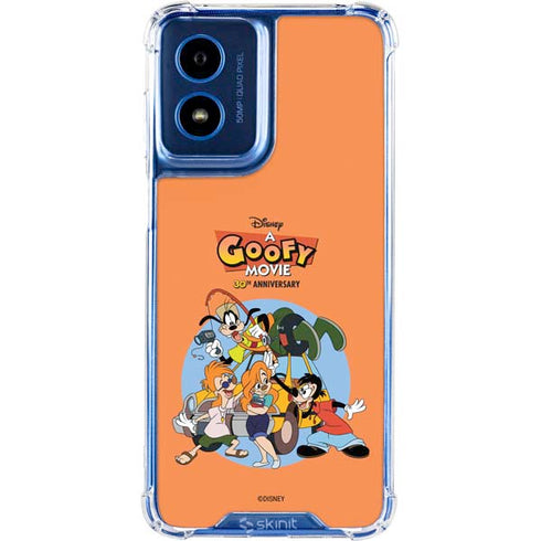 Disney Goofy Movie Group Moto G 5G (2024) Clear Case