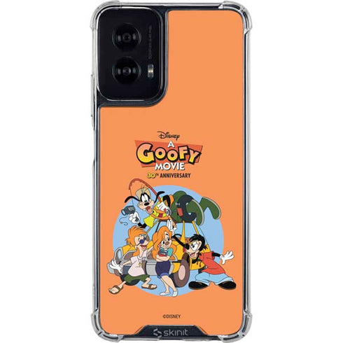 Disney Goofy Movie Group Moto G Power 5G (2024) Clear Case