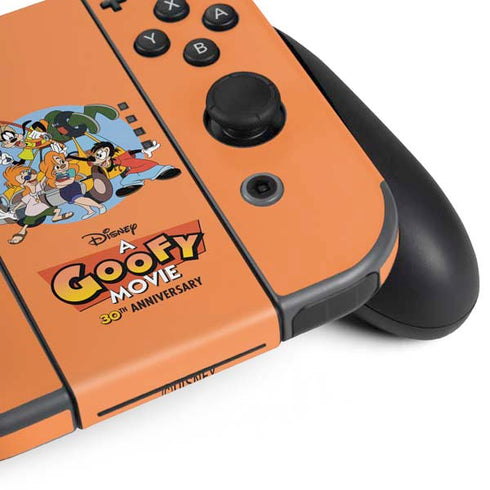 Disney Goofy Movie Group Nintendo Switch (2017-2021) Joy-Con Controller Skin