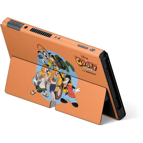 Disney Goofy Movie Group Nintendo Switch OLED (2021) Skin