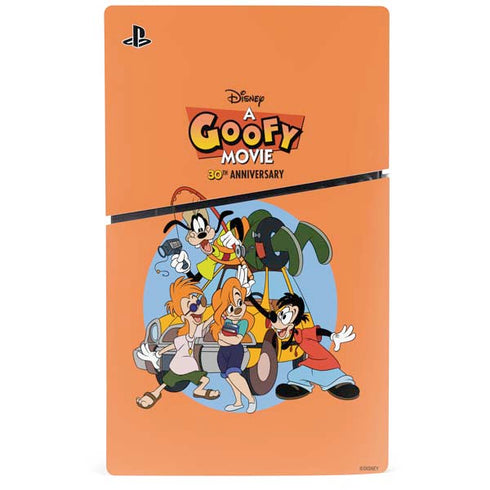 Disney Goofy Movie Group PS5 Slim Disk Console Skin