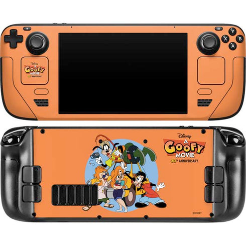 Disney Goofy Movie Group Steam Deck Handheld Gaming Computer OLED Skin