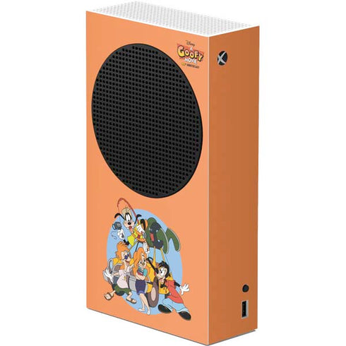 Disney Goofy Movie Group Xbox Series S Console Skin