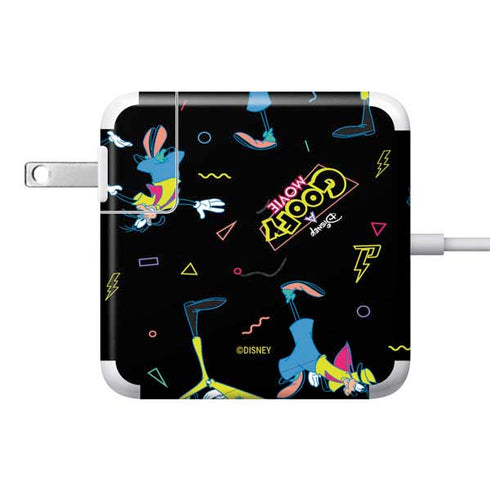 Disney Goofy Movie Pattern 85W Power Adapter (15 and 17 inch MacBook Pro Charger) Skin