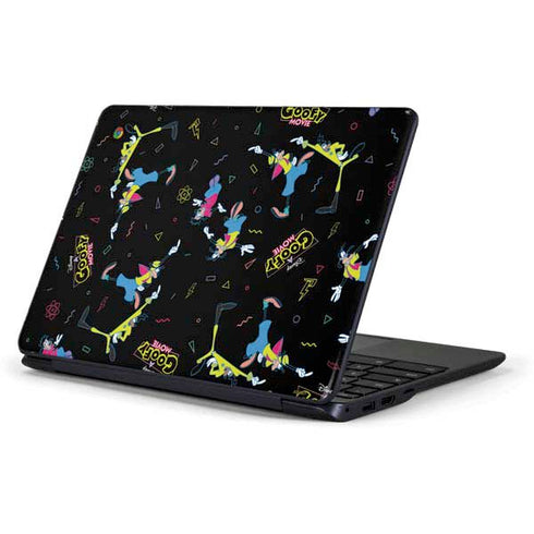 Disney Goofy Movie Pattern Samsung Chromebook Skin