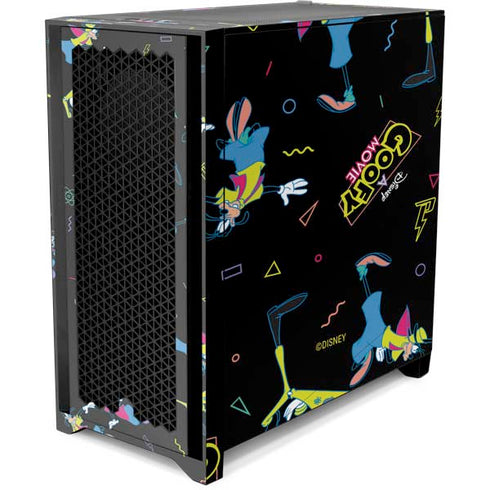 Disney Goofy Movie Pattern Corsair 4000D Tempered Glass Mid-Tower ATX Case Skin