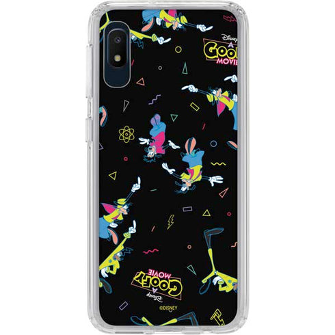 Disney Goofy Movie Pattern Galaxy A10e Clear Case