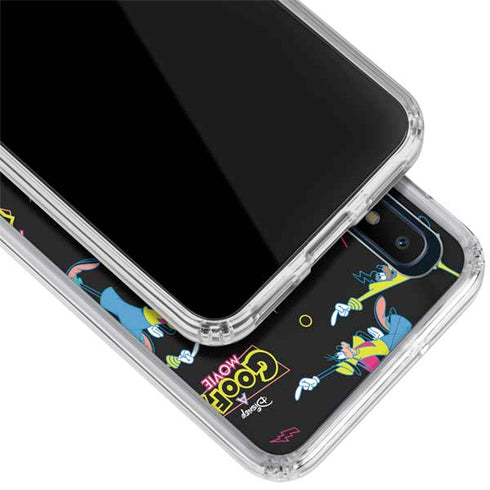 Disney Goofy Movie Pattern Galaxy A10e Clear Case