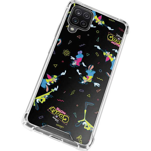 Disney Goofy Movie Pattern Galaxy A12 Clear Case