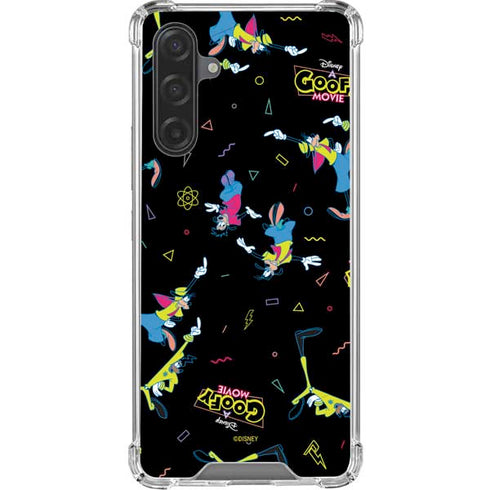 Disney Goofy Movie Pattern Galaxy A17 Clear Case